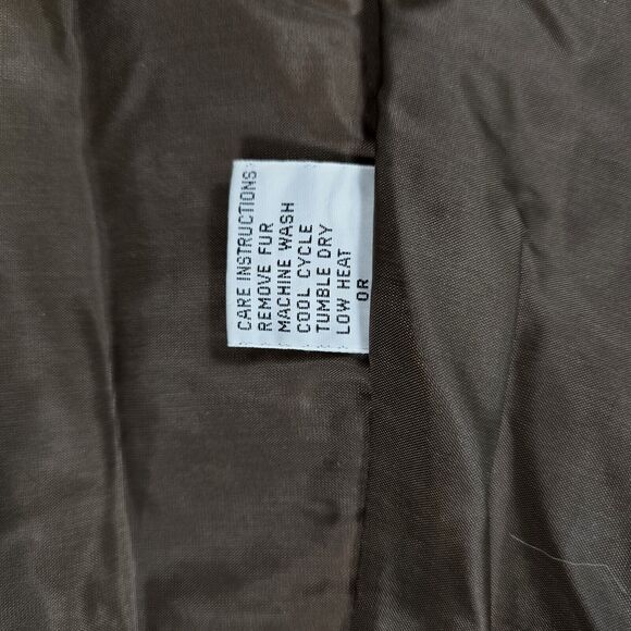 Vintage Bromleigh 14 Brown/bronze Trench Long Coat Jacket Belted Lightweight‎ - Picture 7 of 16